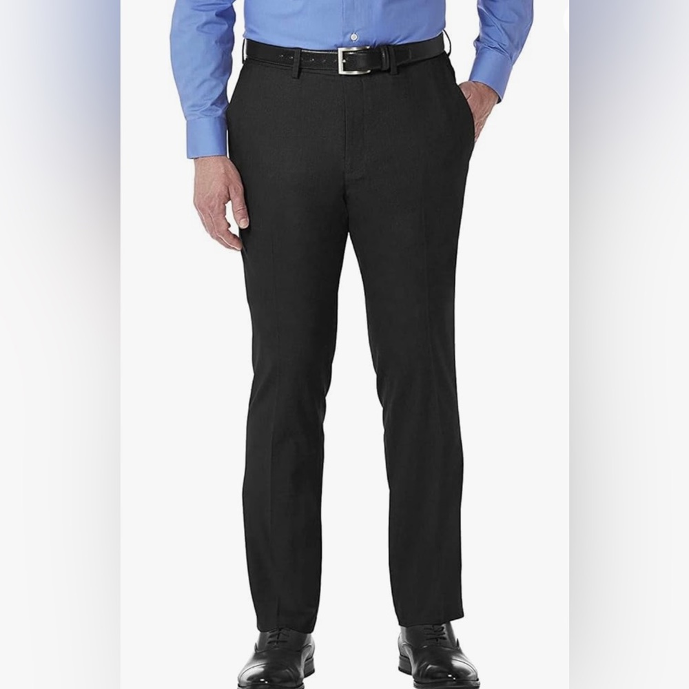 Kenneth Cole‎ reaction men’s black dress pants size 34/32, like New